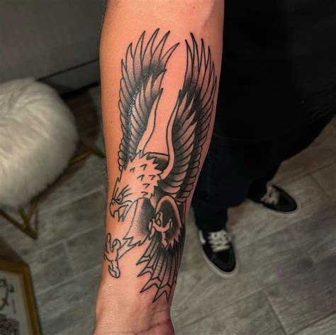 silver eagle tattoo|Silver Eagle Traditional Tattooing .